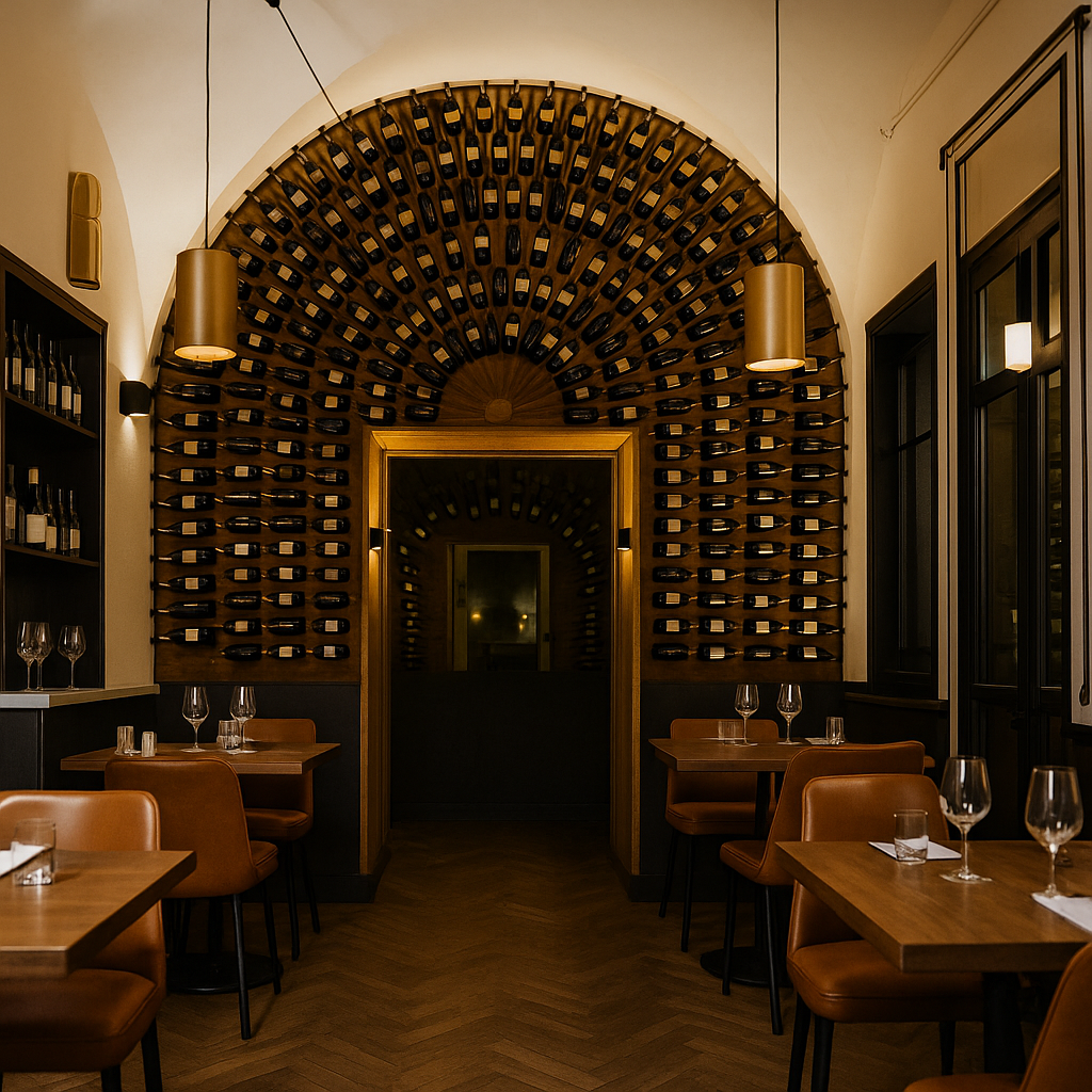 Restauracja z winem